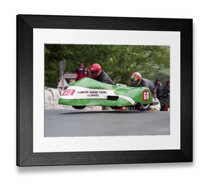 Framed Print : David Stone & Owen Dyke (Yamaha) 2000 Sidecar TT Framed Print : David Stone & Owen Dyke (Yamaha) 2000 Sidecar TT