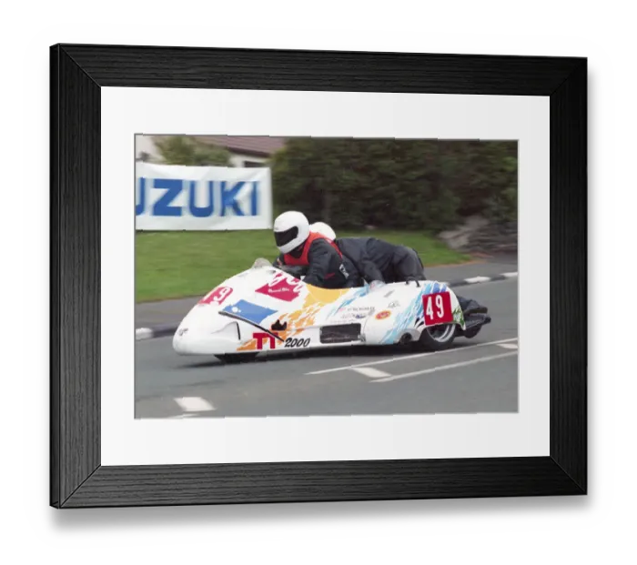 Framed Print : Claude Montagnier & Gerard Midrouet (Kawasaki Windle) 2000 Sidecar TT Framed Print : Claude Montagnier & Gerard Midrouet (Kawasaki Windle) 2000 Sidecar TT