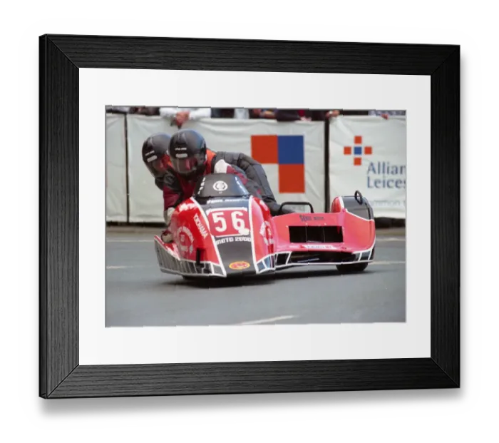 Framed Print : Pascal Hachet & Delphine Alzina (Ireson Yamaha) 2000 Sidecar TT Framed Print : Pascal Hachet & Delphine Alzina (Ireson Yamaha) 2000 Sidecar TT
