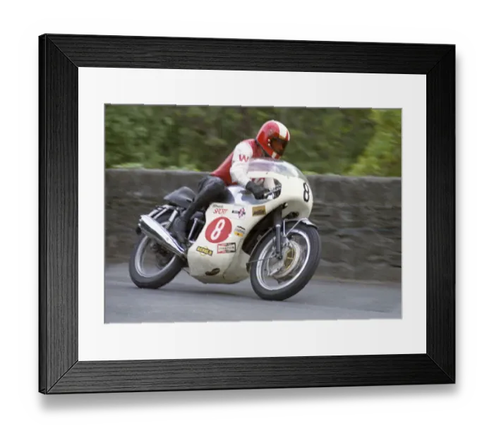 Framed Print : John Williams (Triumph) 1973 Production TT Framed Print : John Williams (Triumph) 1973 Production TT