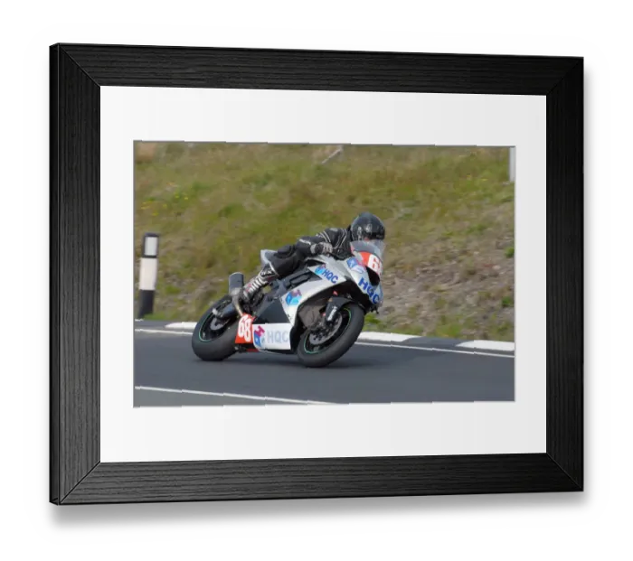 Framed Print : Adrian Clark (Kawasaki) 2009 Superstock TT Framed Print : Adrian Clark (Kawasaki) 2009 Superstock TT