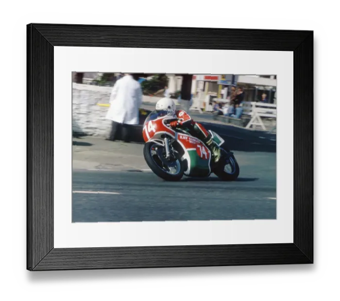 Framed Print : Ian Lougher (Yamaha) 1983 Newcomers Manx Grand Prix Framed Print : Ian Lougher (Yamaha) 1983 Newcomers Manx Grand Prix