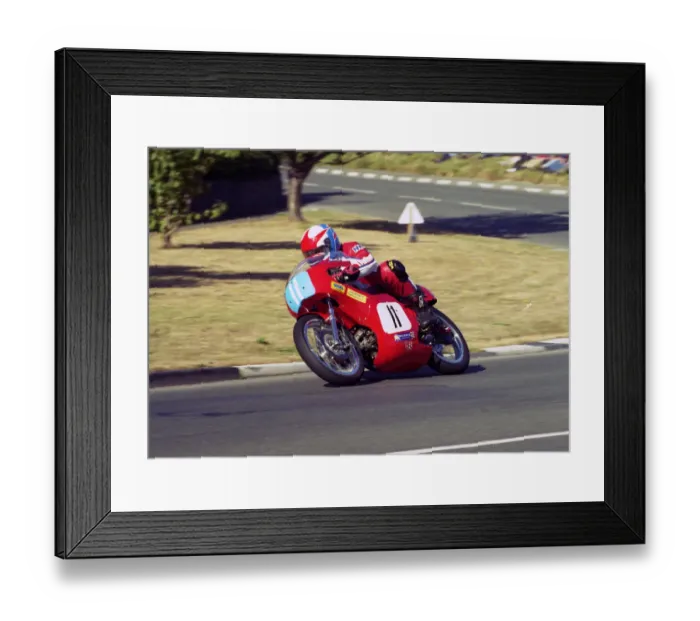 Framed Print : Mark Linton (Aermacchi) 2003 Junior Classic Manx Grand Prix Framed Print : Mark Linton (Aermacchi) 2003 Junior Classic Manx Grand Prix