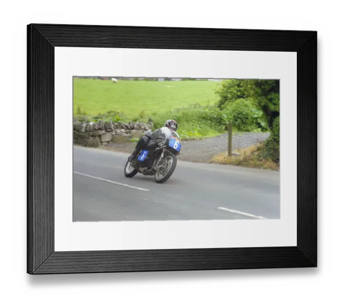 Framed Print : John Loder (Greeves) 2003 Pre TT Classic Framed Print : John Loder (Greeves) 2003 Pre TT Classic