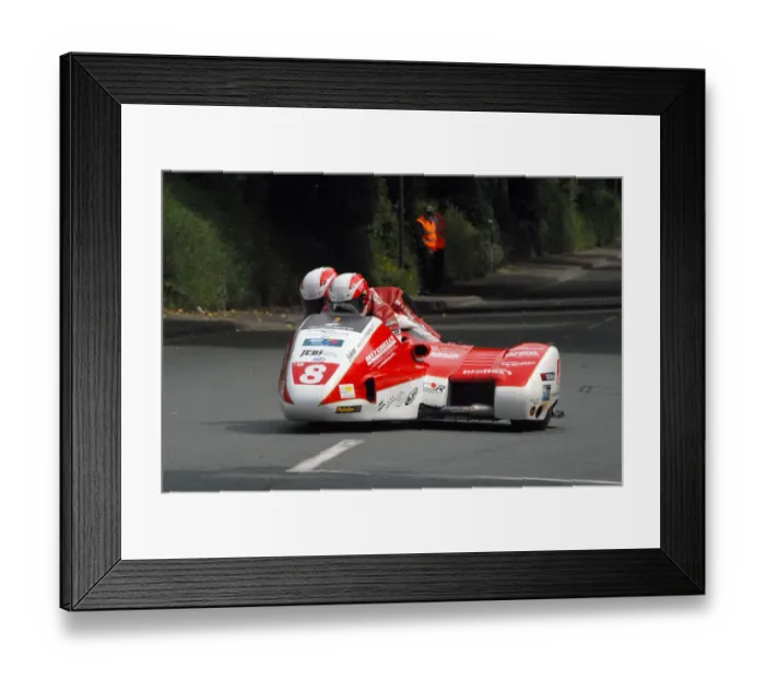 Framed Print : Ben Birchall & Tom Birchall (LCR Honda) 2009 Sidecar TT Framed Print : Ben Birchall & Tom Birchall (LCR Honda) 2009 Sidecar TT