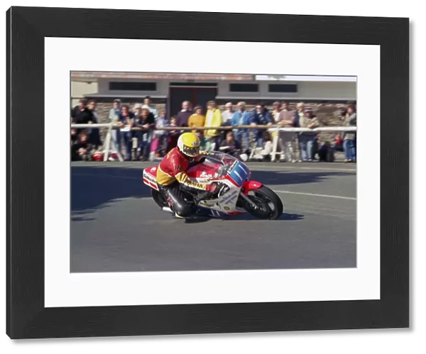 Mark Linton (Yamaha) 1987 Junior Manx Grand Prix