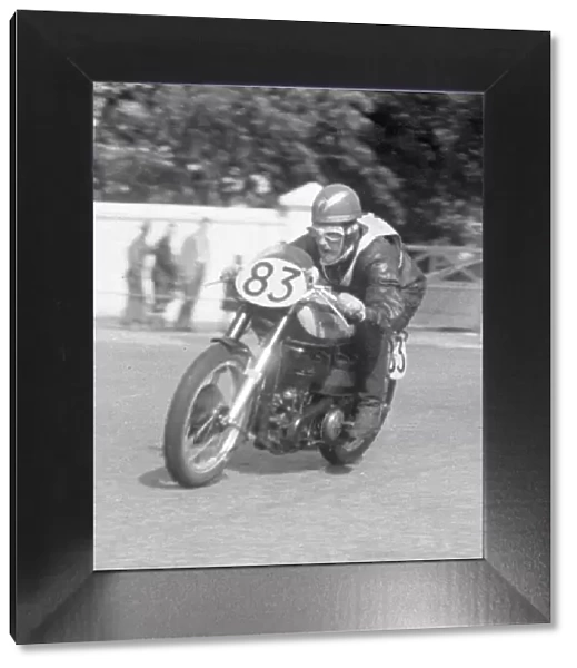Frank Norris (Norton) 1951 Senior Manx Grand Prix