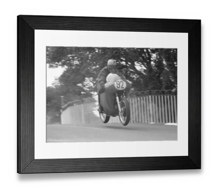 Framed Print : John Nutter (Matchless) 1962 Senior Manx Grand Prix Framed Print : John Nutter (Matchless) 1962 Senior Manx Grand Prix