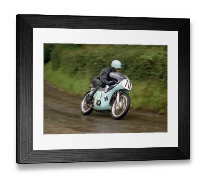 Framed Print : Phil Nicholls (DMW) 1968 Lightweight Manx Grand Prix Framed Print : Phil Nicholls (DMW) 1968 Lightweight Manx Grand Prix