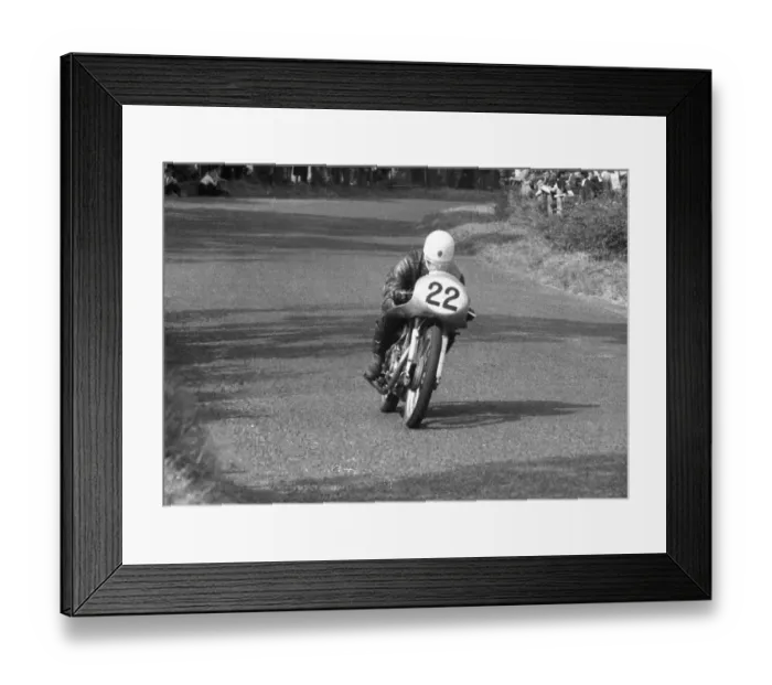 Framed Print : John Horne (Horne Rudge) 1955 Lightweight Ulster Grand Prix Framed Print : John Horne (Horne Rudge) 1955 Lightweight Ulster Grand Prix