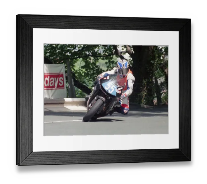 Framed Print : Cyril Guillemin (Kawasaki) 2002 Junior 600 TT Framed Print : Cyril Guillemin (Kawasaki) 2002 Junior 600 TT