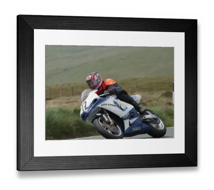Framed Print : Fabrice Miguet (Suzuki) 2002 Formula One TT Framed Print : Fabrice Miguet (Suzuki) 2002 Formula One TT