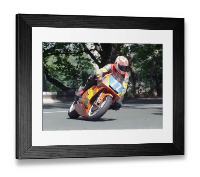 Framed Print : Roy Richardson (Honda) 2002 Lightweight 250 TT Framed Print : Roy Richardson (Honda) 2002 Lightweight 250 TT
