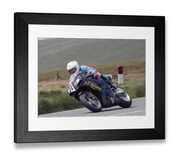 Framed Print : Victor Gilmore (Suzuki) 2002 Formula One TT Framed Print : Victor Gilmore (Suzuki) 2002 Formula One TT