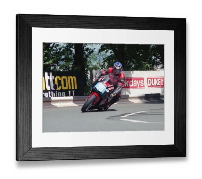 Framed Print : Herb Robinson (Honda) 2002 Lightweight 250 TT Framed Print : Herb Robinson (Honda) 2002 Lightweight 250 TT