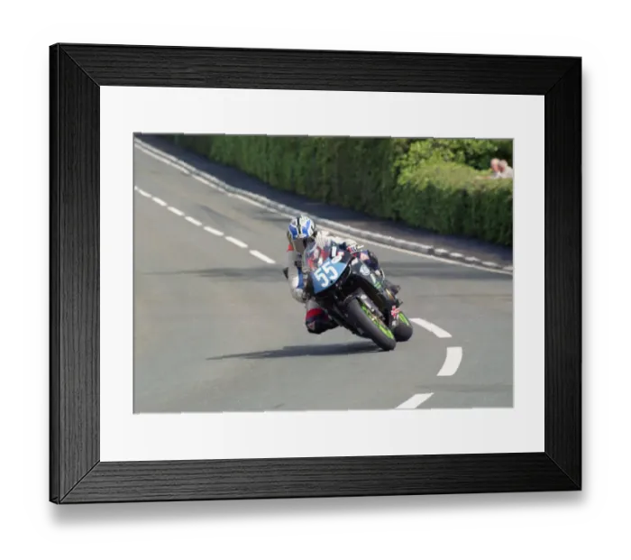 Framed Print : Cyril Guillemin (Kawasaki) 2002 Junior 600 TT Framed Print : Cyril Guillemin (Kawasaki) 2002 Junior 600 TT