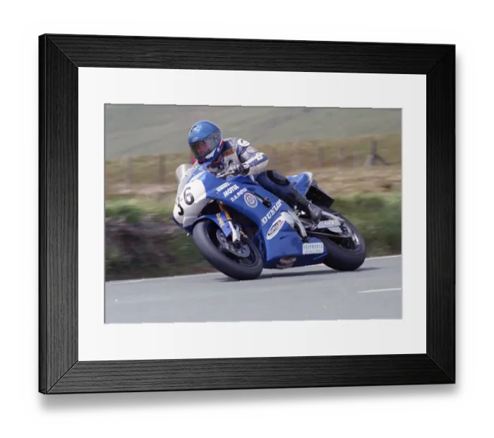 Framed Print : Marc Granie (Yamaha) 2002 Formula One TT Framed Print : Marc Granie (Yamaha) 2002 Formula One TT