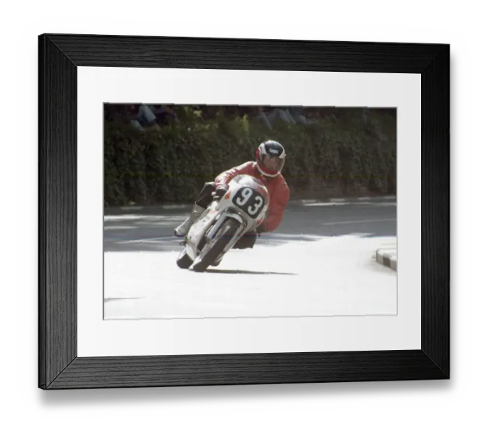 Framed Print : John Baker (Honda) 1993 Ultra Lightweight TT Framed Print : John Baker (Honda) 1993 Ultra Lightweight TT