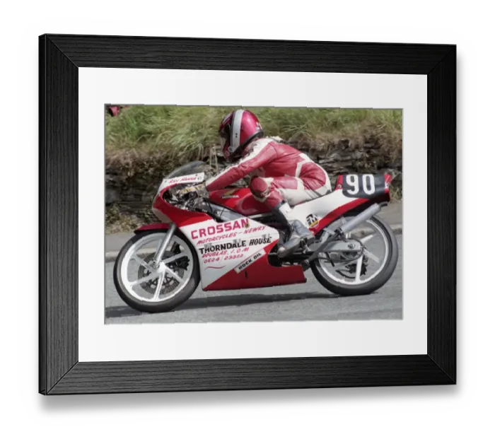 Framed Print : Ray Hanna (Honda) 1993 Ultra Lightweight TT Framed Print : Ray Hanna (Honda) 1993 Ultra Lightweight TT