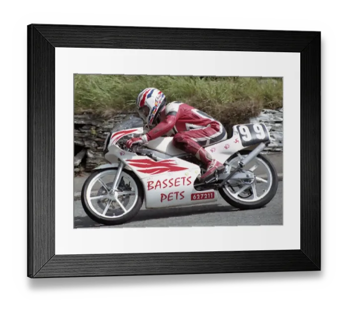 Framed Print : Derek Whalley (Honda) 1993 Ultra Lightweight TT Framed Print : Derek Whalley (Honda) 1993 Ultra Lightweight TT