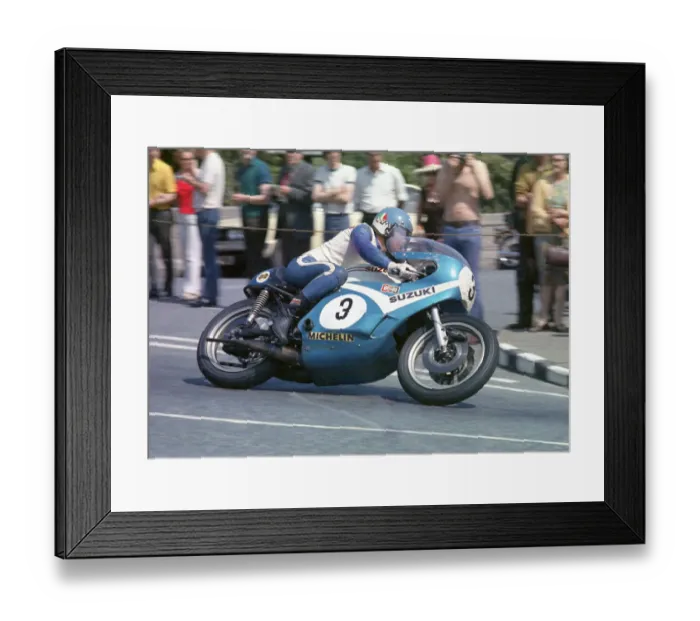 Framed Print : Jack Findlay (Suzuki) 1973 Formula 750 TT Framed Print : Jack Findlay (Suzuki) 1973 Formula 750 TT