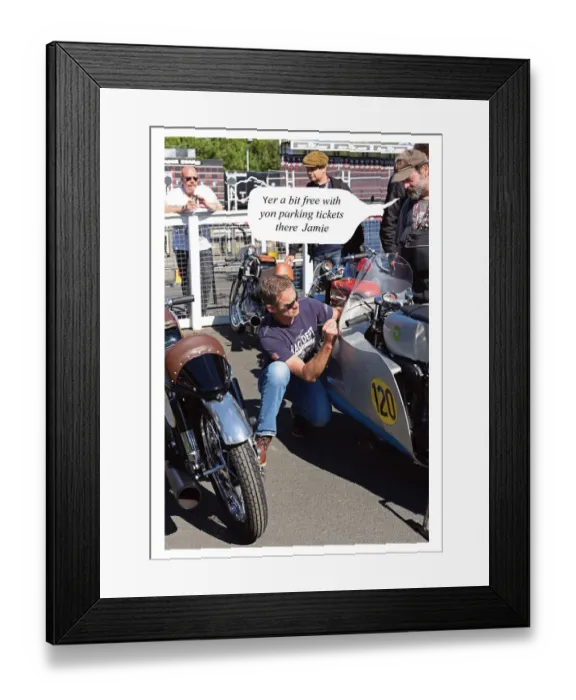 Framed Print : EX TT Irwin 003 Framed Print : EX TT Irwin 003