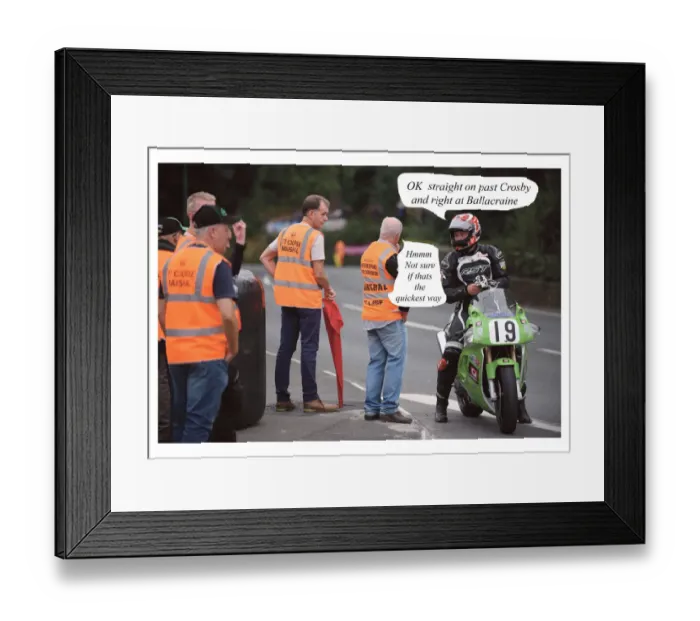 Framed Print : EX TT Irwin 001 Framed Print : EX TT Irwin 001