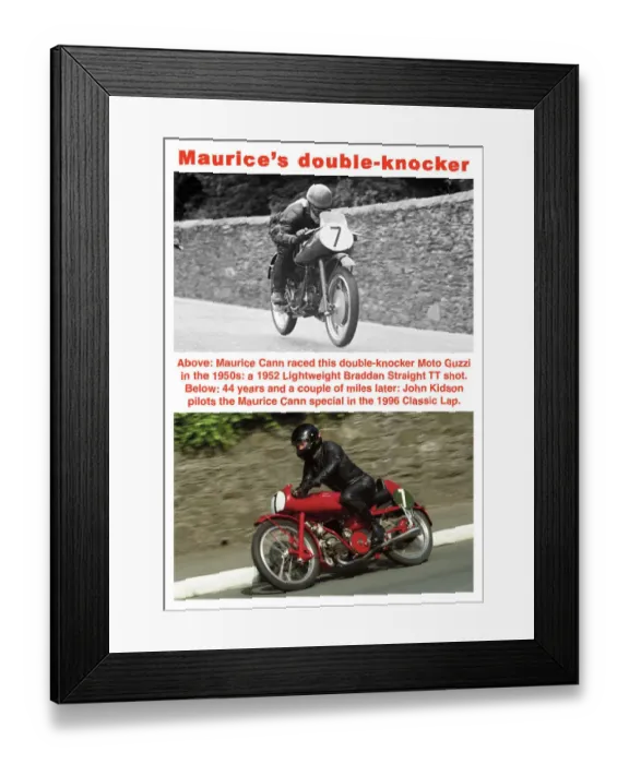 Framed Print : EX TT Cann-Kidson Framed Print : EX TT Cann-Kidson