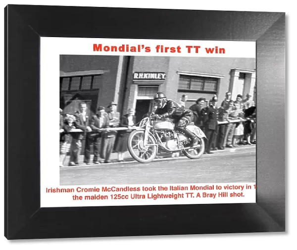Cromie McCandless (Mondial) 1951 Ultra Lightweight TT