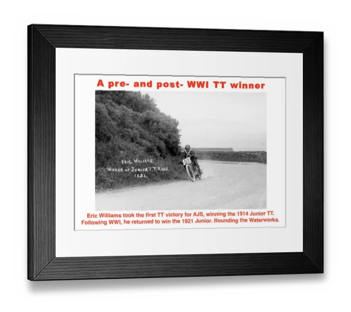 Framed Print : EX TT 1921 Williams Framed Print : EX TT 1921 Williams