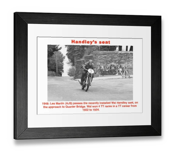 Framed Print : EX TT 1948 Handley Framed Print : EX TT 1948 Handley