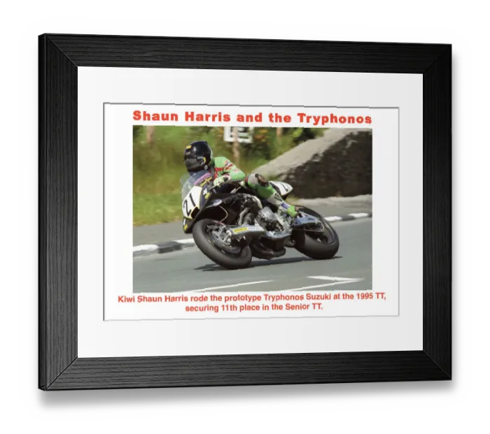 Framed Print : EX TT 1995 Harris Framed Print : EX TT 1995 Harris