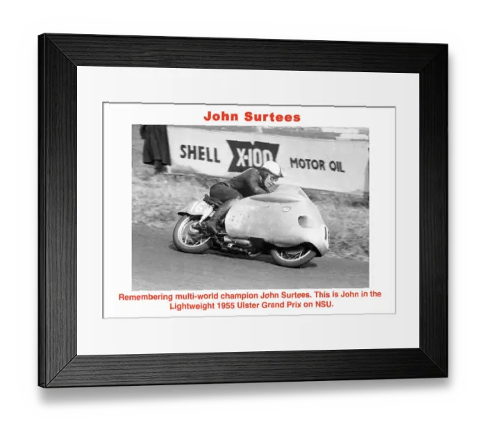 Framed Print : EX UGP 1955 Surtees Framed Print : EX UGP 1955 Surtees
