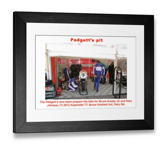 Framed Print : EX TT 2012 Padgett Framed Print : EX TT 2012 Padgett
