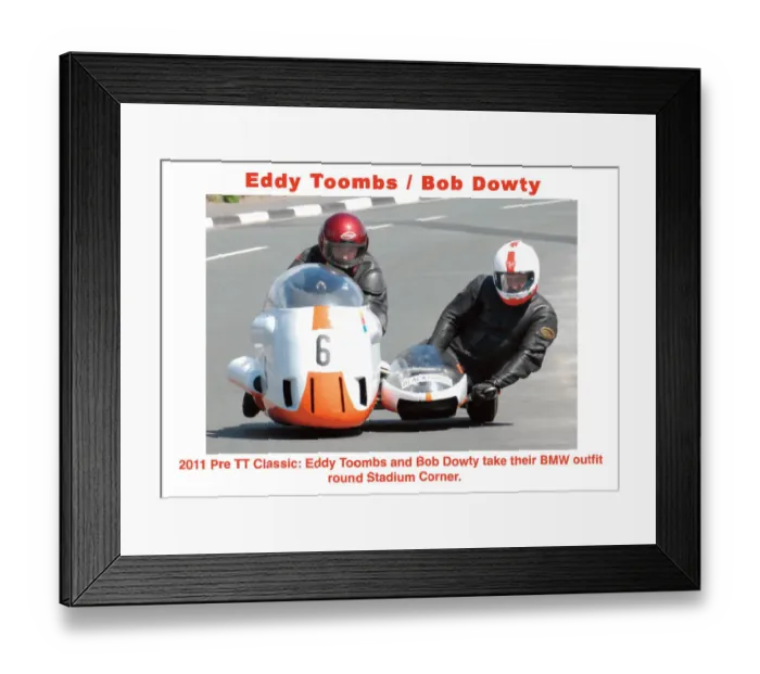 Framed Print : EX TT 2011 Toombs Framed Print : EX TT 2011 Toombs