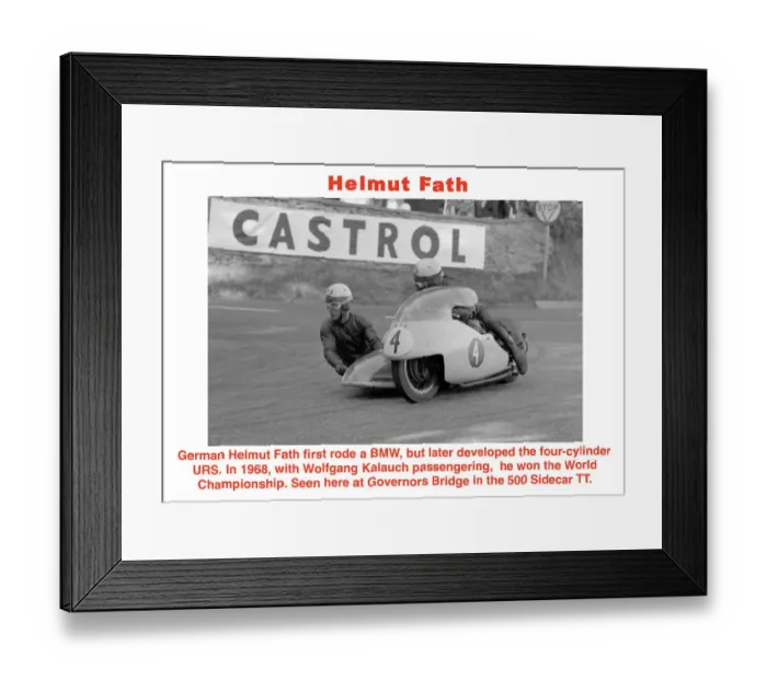 Framed Print : EX TT 1968 Fath Framed Print : EX TT 1968 Fath