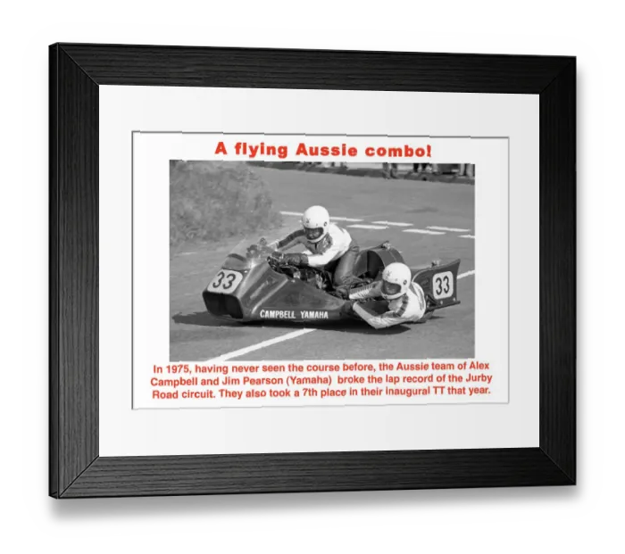 Framed Print : EX And 1975 Campbell Framed Print : EX And 1975 Campbell