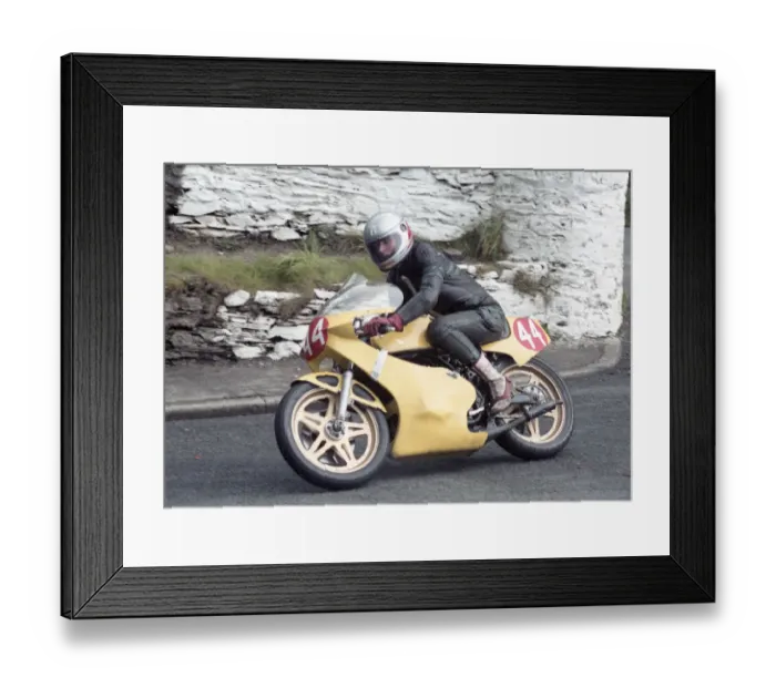 Framed Print : Vince McNulty (Yamaha) 1985 Newcomers Manx Grand Prix Framed Print : Vince McNulty (Yamaha) 1985 Newcomers Manx Grand Prix