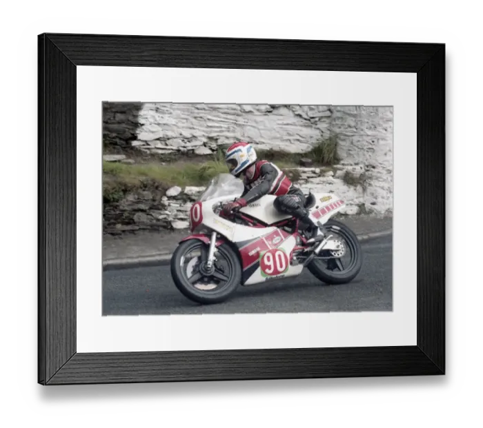 Framed Print : Mark Linton (Yamaha) 1985 Newcomers Manx Grand Prix Framed Print : Mark Linton (Yamaha) 1985 Newcomers Manx Grand Prix