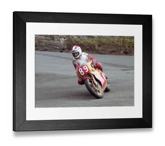 Framed Print : Paul Rome (Yamaha) 1985 Newcomers Manx Grand Prix Framed Print : Paul Rome (Yamaha) 1985 Newcomers Manx Grand Prix