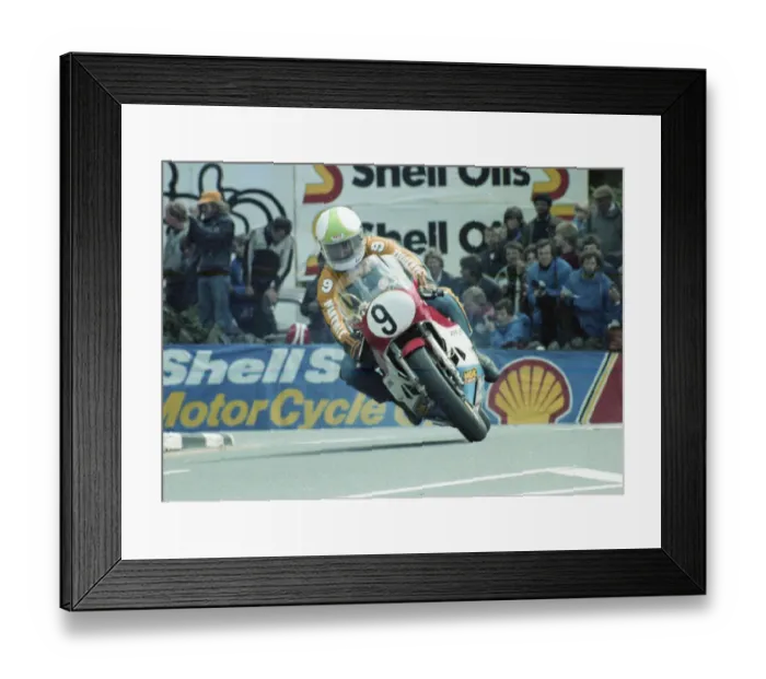 Framed Print : Alex George (Suzuki) 1982 Classic TT Framed Print : Alex George (Suzuki) 1982 Classic TT
