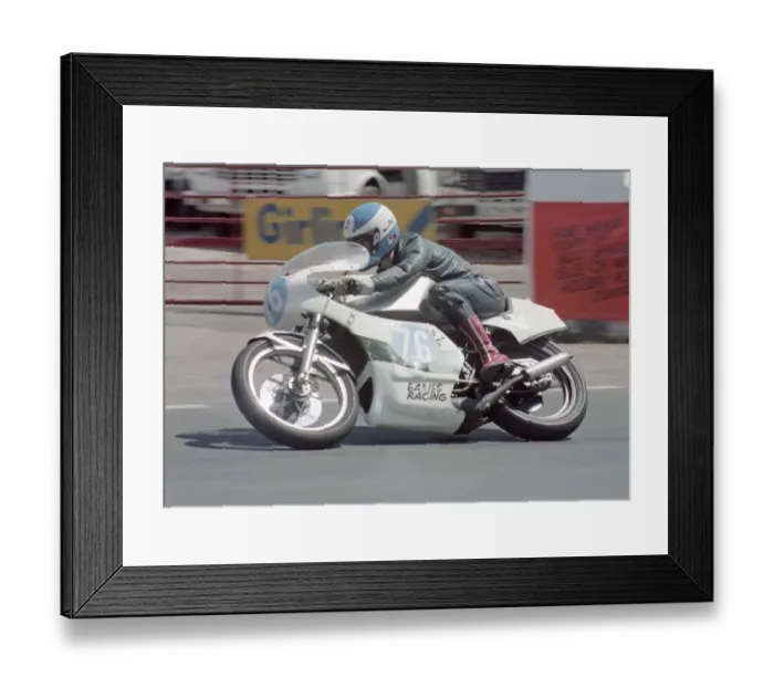 Framed Print : David Greenwood (Yamaha) 1982 Senior TT Framed Print : David Greenwood (Yamaha) 1982 Senior TT