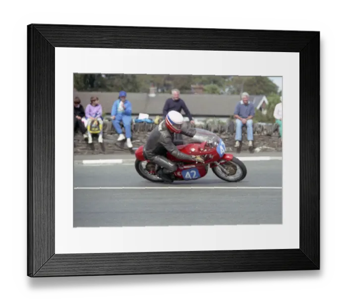Framed Print : Martin Orgee (Aermacchi) 1990 Junior Classic Manx Grand Prix Framed Print : Martin Orgee (Aermacchi) 1990 Junior Classic Manx Grand Prix