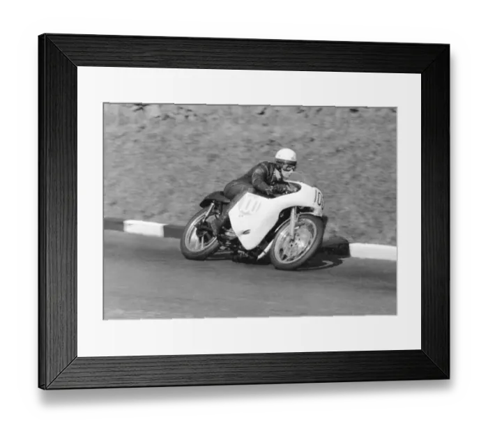 Framed Print : Gordon Pantall (AJS) 1965 Junior Manx Grand Prix Framed Print : Gordon Pantall (AJS) 1965 Junior Manx Grand Prix