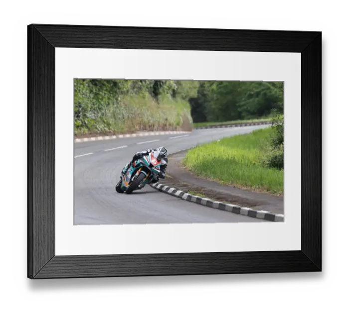Framed Print : Michael Dunlop (Honda) 2022 Superstock TT