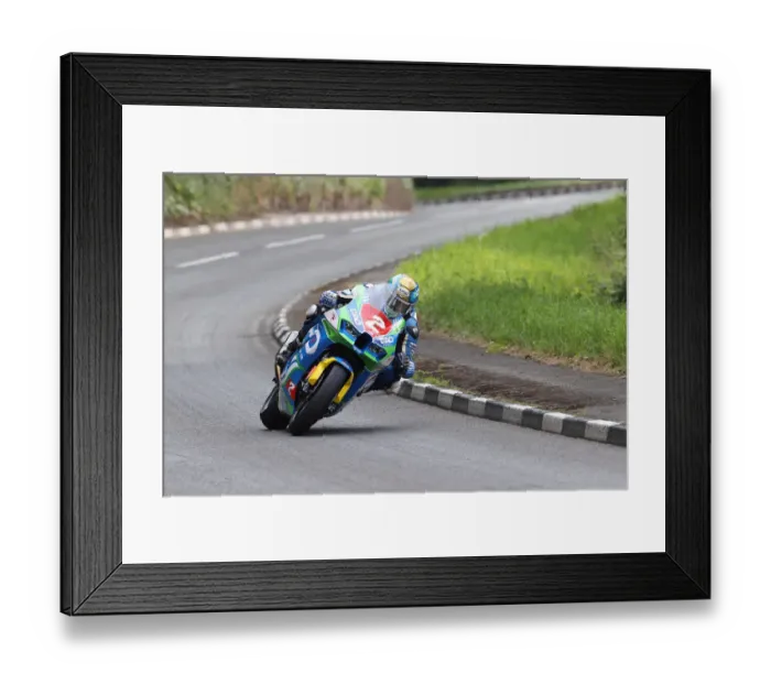 Framed Print : Dean Harrison (Kawasaki) 2022 Superstock TT Framed Print : Dean Harrison (Kawasaki) 2022 Superstock TT