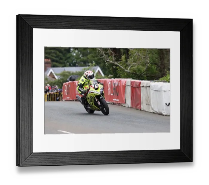 Framed Print : Pierre Yves Bian (Kawasaki) 2022 Supersport TT Framed Print : Pierre Yves Bian (Kawasaki) 2022 Supersport TT
