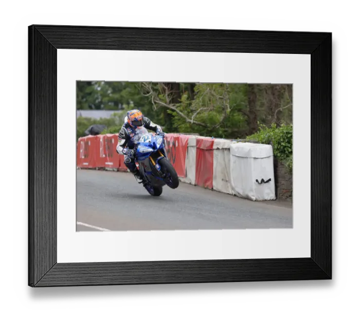 Framed Print : Philip Crowe (Yamaha) 2022 Supersport TT Framed Print : Philip Crowe (Yamaha) 2022 Supersport TT