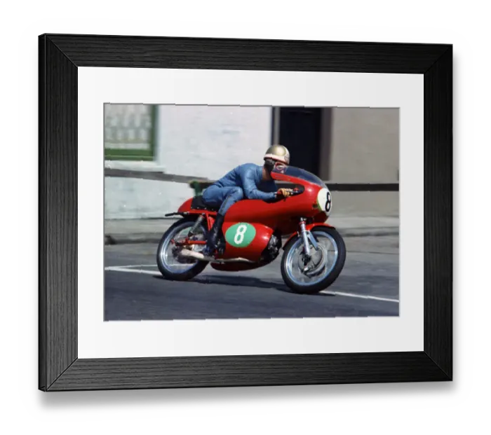 Framed Print : Alberto Pagani (Aermacchi) 1967 Lightweight TT Framed Print : Alberto Pagani (Aermacchi) 1967 Lightweight TT
