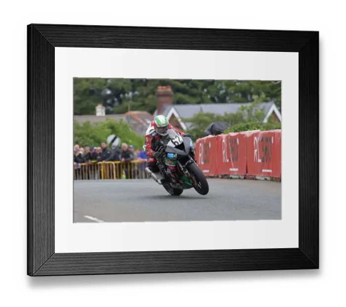 Framed Print : Masayuki Yamanaka (Kawasaki) 2022 Supersport TT Framed Print : Masayuki Yamanaka (Kawasaki) 2022 Supersport TT